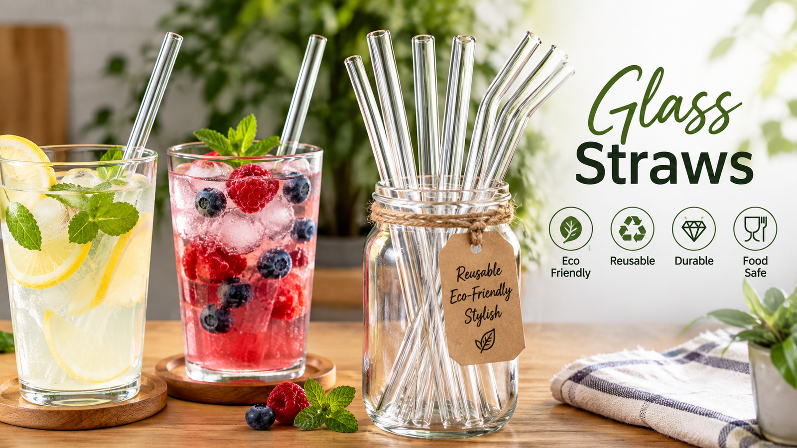 OTI IAS Glass Straws
