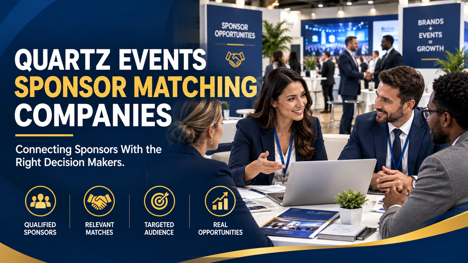 OTI IAS Quartz Events Sponsor Matching Companies