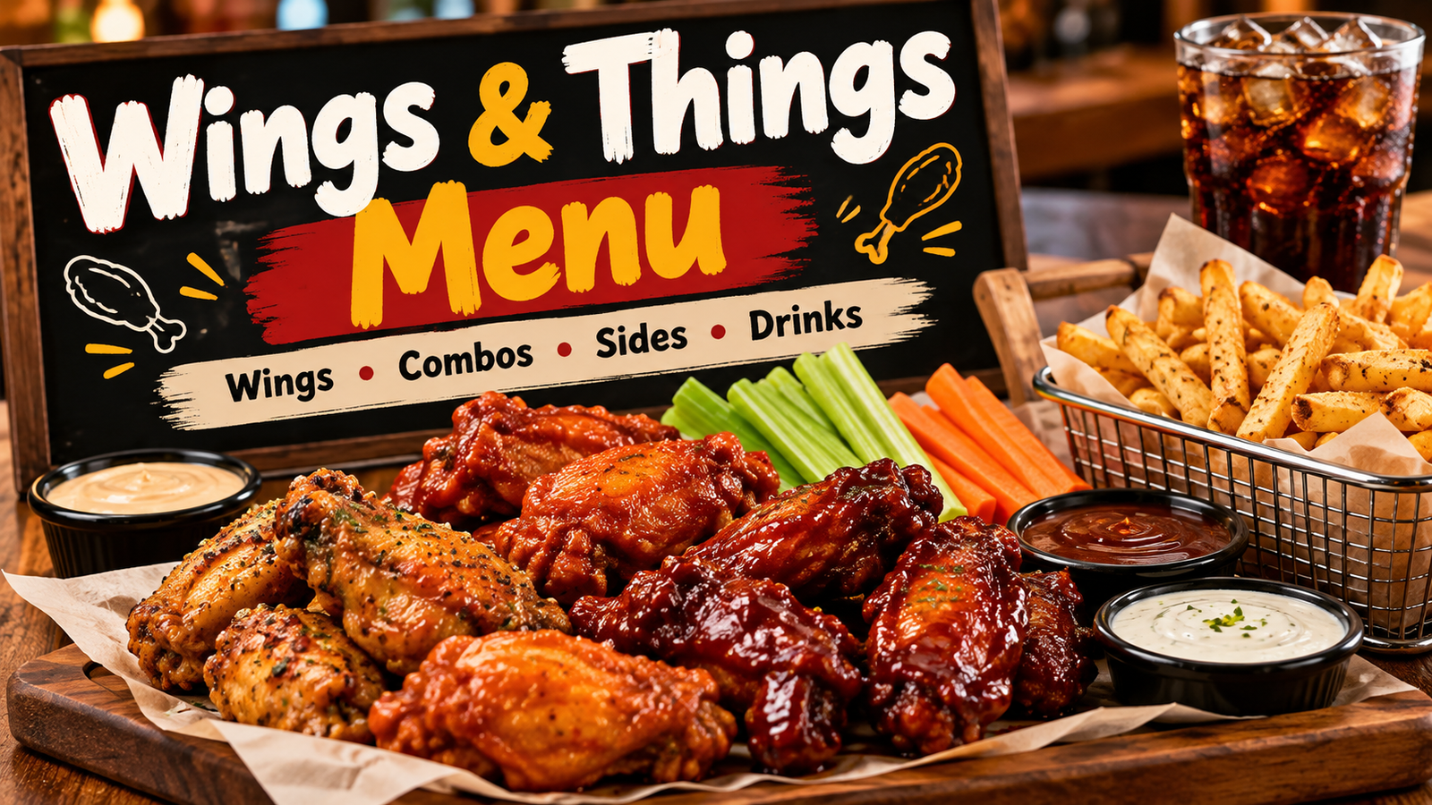 OTI IAS Wings & Things Menu