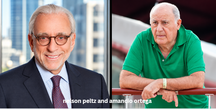 OTI IAS nelson peltz and amancio ortega